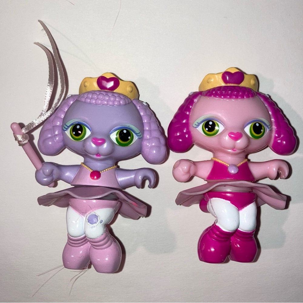Vintage Pretty Pets Tu-Tu Twirlz Twinz cats